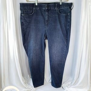 Blue Jeans 2X High Stretch Skinny Denim NYJD